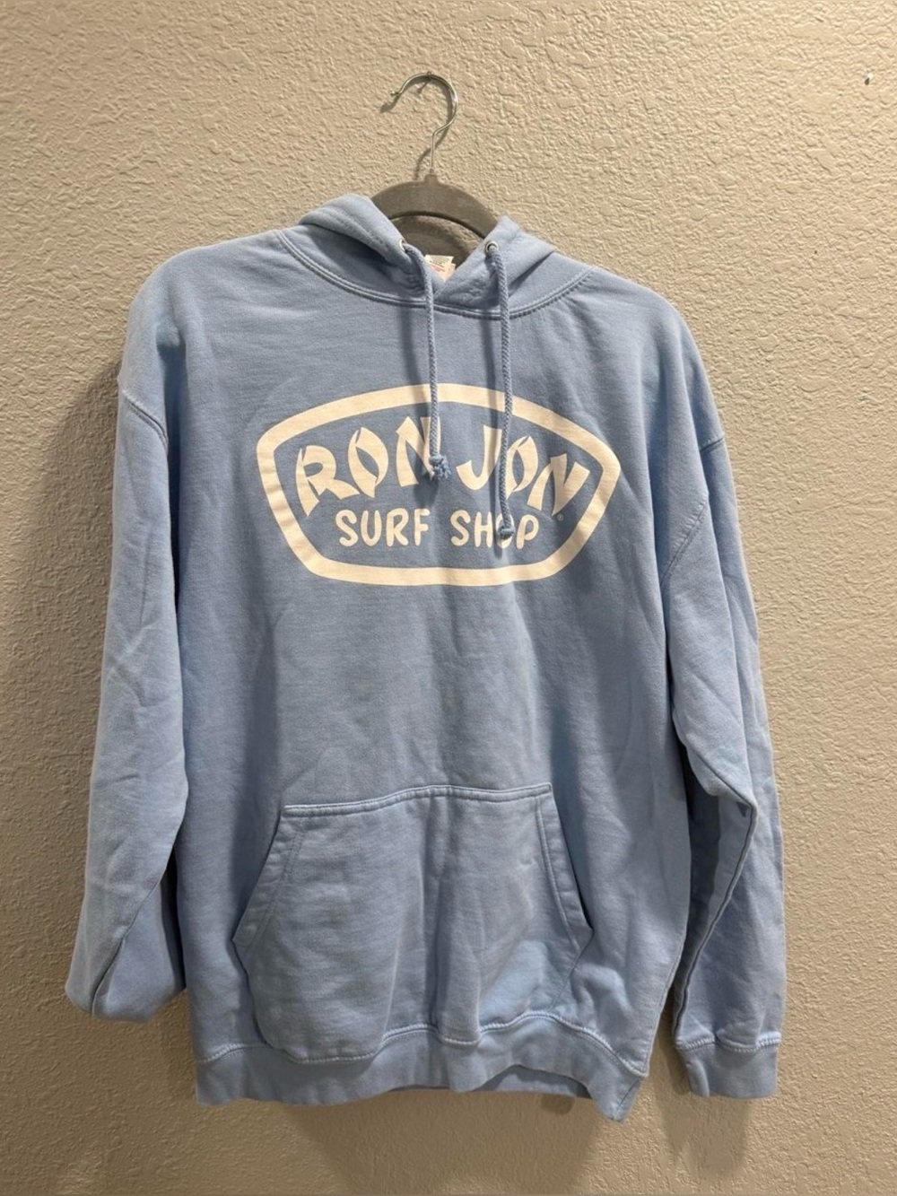Ron Jon Surf Shop Light Blue Hoodie - Large